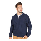 Buzo Hombre Medio Cierre Micro Polar Premium Oldtown Polo