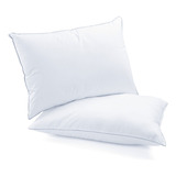 2 Almohadas King Size 100% Algodón Premium Gel Refrescante