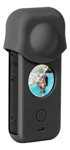 Funda Protectora De Silicona Para Insta360 One X2 Color Negro