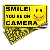 Isyfix Smile You're On Camera - Calcomanias Reflectantes Par