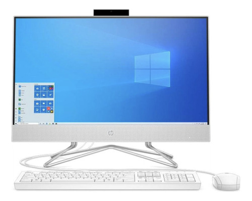 All In One Hp, Intel Celeron J4025, 4gb Ram Ddr4, 128 Gb M.2 Pcie, 21.5 Pulgadas Fhd Windows 11 Home , Computadora De Escritorio Con Teclado En Español.