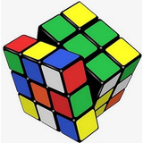 Cubo Magico De Colores 5cm De Plastico Cuadrado