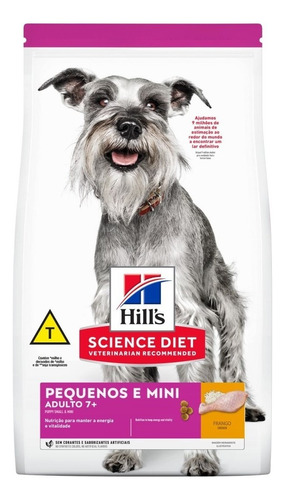 Hill´s Cães Adultos Senior Raças Pequenas E Mini 2,4kg