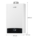 Calentador De Agua Calorex Plenus Advance 28, 20l/min Gasnat Color Blanco Tipo De Gas Gn