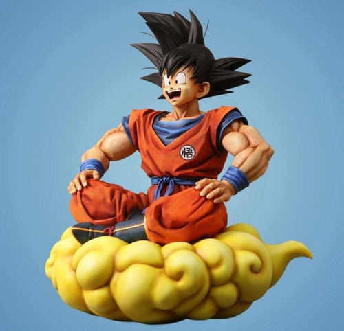  Archivo Stl Impresión 3d - Dragon Ball Goku Nube