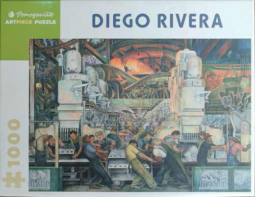 Artpiece Puzzle Pomegranate Diego Rivera (usado) Buen Estado