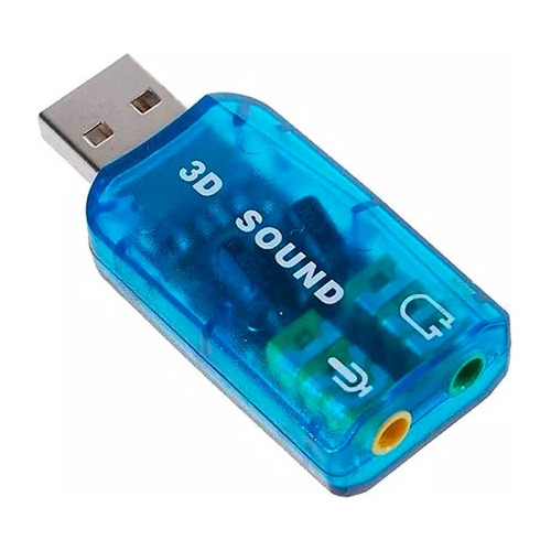 Tarjeta Sonido Usb 5.1 Sound Card Usb 5.1 Para Virtual Dj_