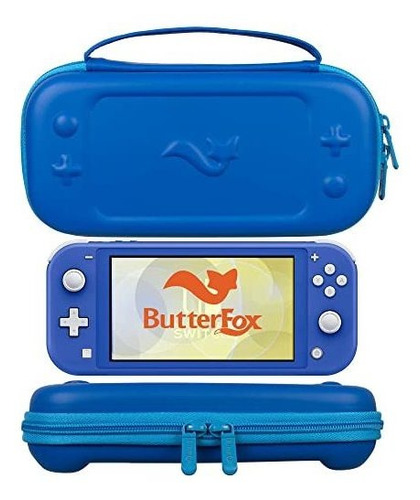 Estuche Para Nintendo Switch Lite De Color Azul 19 Ranuras