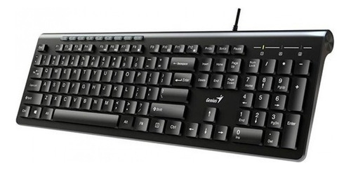 Teclado Multimedia Blanco Genius Slimstar 230 Con Cable Usb