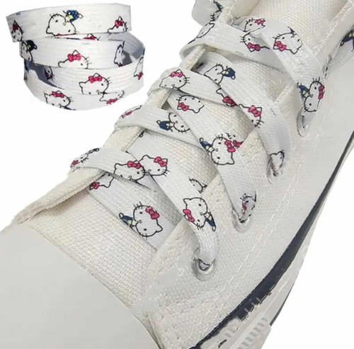 Cordones Cordón Para Zapatillas 120cm Hello Kitty Sanrio