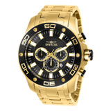 Reloj De Cuarzo Invicta Pro Diver Para Hombre, Dorado, 26076