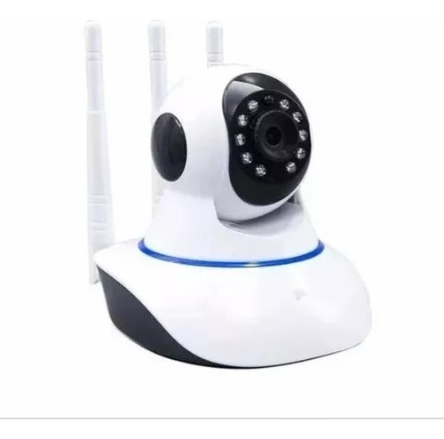 Cámara Ip Wifi 3 Antenas 360grados