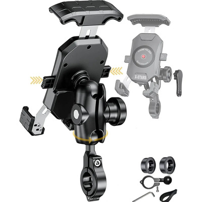 Soporte Antirrobo Para Teléfono Móvil X-starsbase Para Motoc | MercadoLibre