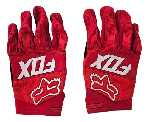 Guantes Largos Fox Dirtpaw Rojos Usados Buel Estado