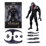 Figura Venom De 20 Cm Marvel Con Accesorios 