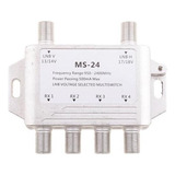 2x Multi Fta Satellite Switch 2 In 4 Salidas