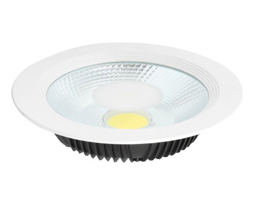 Foco Downlight Led 30w Plafón Redondo 22cm Embutido 220v