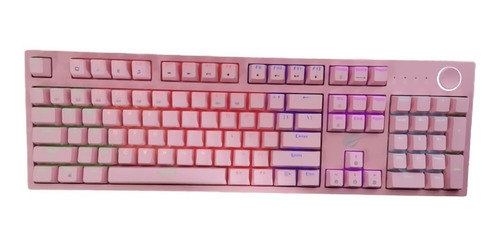 Teclado Mecanico Pc Gaming Ingles Us Retroiluminado Luz Rgb 