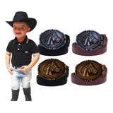 Cinto Fivela Country Infantil Bebê Cowboy Rodeio Unissex