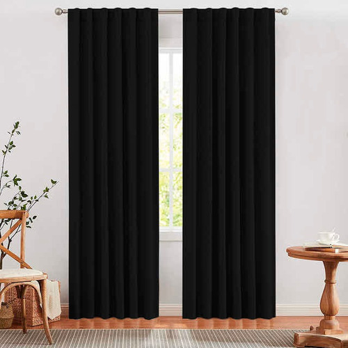 Cortinas Black Out Textil Lisas 2 Paños | Super Oferta!