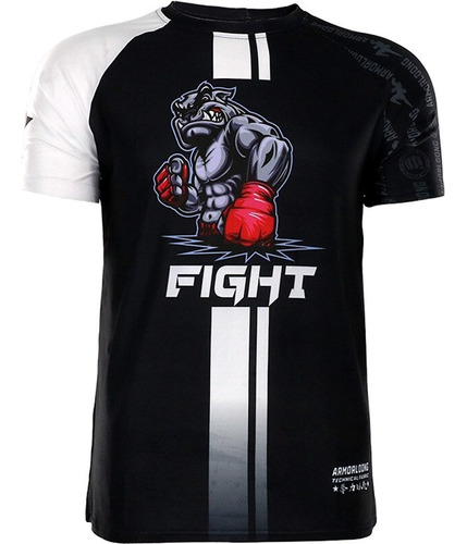 Set De Dos Piesas Pantalones Cortos De Lucha Y Camiseta Mma 