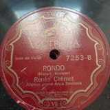 Pasta Renee Chemet Violin Anca Seidlova Victrola Tc32