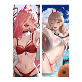 Cojín Dakimakura Anime Power Chainsaw Man 100x36 Con Relleno