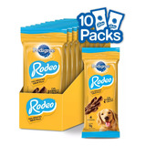 Snack Rodeo Sabor Pollo  Para Perro 10 Pack X 4 Unidad