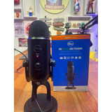 Microfone Condensador Blue Yeti X Usb Cor Preto