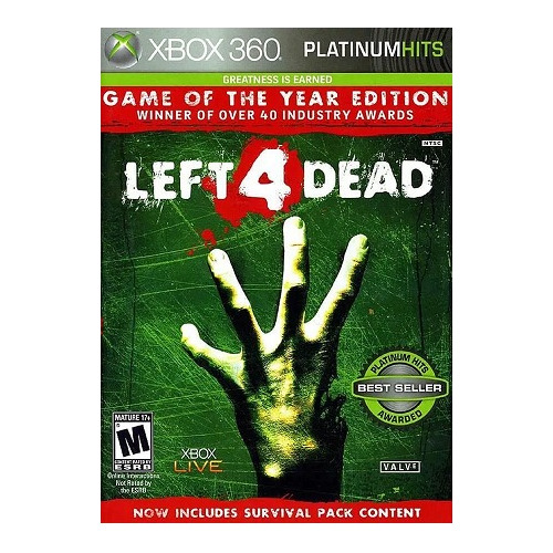 Left 4 Dead Game Of The Year Edition Nuevo Blakhelmet E