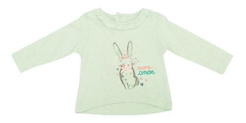 Polera De Bebé Niña Manga Larga Conejo Fun Collection Pillin