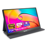 Monitor Portátil Kyy, 15,6  1080p, Fhd, Usb-c, 60 Hz