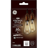 Bombillas Led Ge Vintage Estilo Edison, 6 W (60 W Equivalent