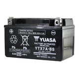Bateria Moto Yuasa Ytx7a Bs Wet Lista P/ Usar Avant Motos