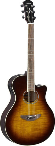 Guitarra Electroacustica Yamaha Sombreado Apx600fm-tbs
