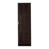 Estantería Multiuso De Madera Marrón,1 Puerta/4 Niveles