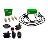 Kit Cables+bujias+bobina Volkswagen Pointer 1.6 1.8 2.0 Cuot