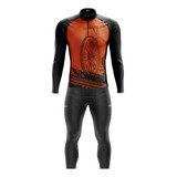 Conjunto De Ciclismo Masculino Calça Inverno Pedal Bike Mtb