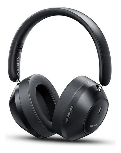 Fone Headphone Baseus Bass 30 Max Bt. 5.3 Até 50h 30db Preto