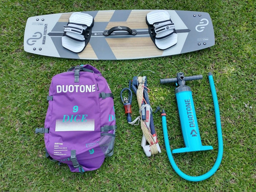 Equipo Kite Completo!! Duotone Dice 9m 2021 +barra+tabla