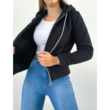 Campera Polar Con Corderito Mujer Abrigada 