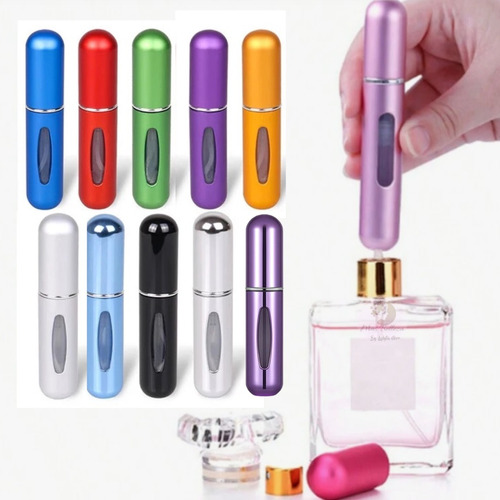 Mini Atomizador Para Perfume, Capsula Viaje 5ml