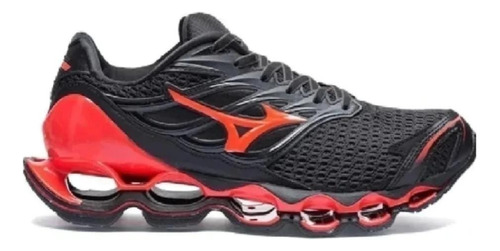 Tenis Mizuno Prophecy 11s Preto Vermelho