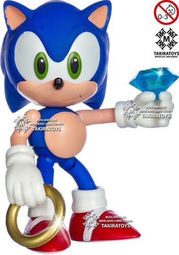 Sonic Bebe The Hedgehog Figura Articulada C/ Luz