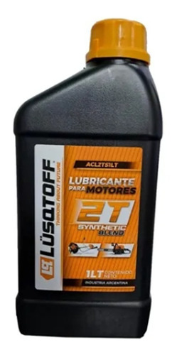 Aceite Sintetico Blend 2t Lusqtoff 1l Motoguadaña Motosierra