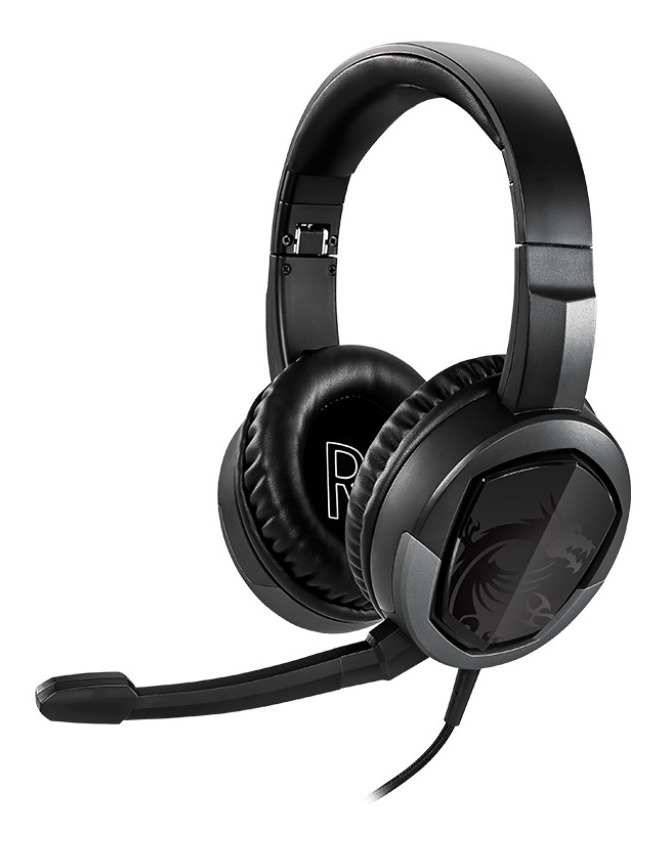AURICULAR GAMER MSI GH30 MIC IMMERSE GAMING PC PLA