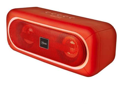 Parlante Bluetooth Mlab Extrem Bass Tws 8908 Red