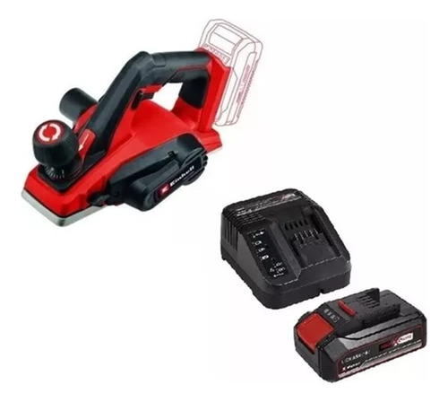 Cepillo Garlopa Inalanbrico 18v Einhell Te-pl 18/82 Li + Kit