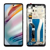 Tela Frontal Display Compativel Moto G60 C/ Aro Oled Orig