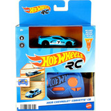 Coche Hot Wheels Track Builder C/ Control Remoto, Azul